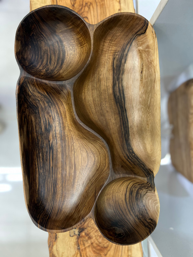 اردور خوری چندخانه چوبی گردو دستساز چورام